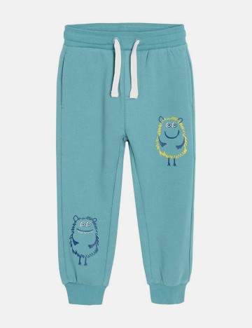 
						Pantaloni Cool Club, turcoaz