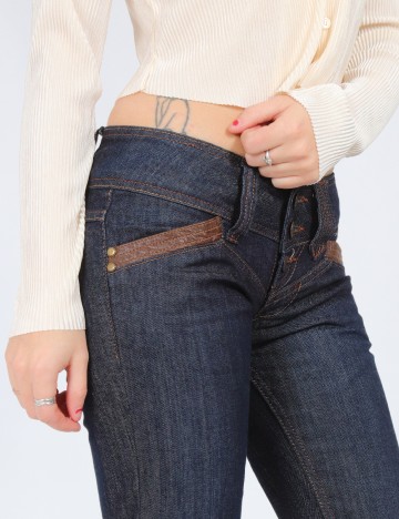 Blugi Zara, bleumarin