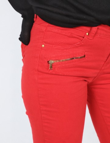 Pantaloni Bershka, rosu