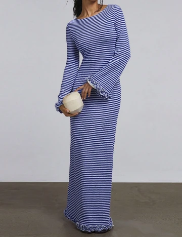 Rochie lunga SHEIN, albastru