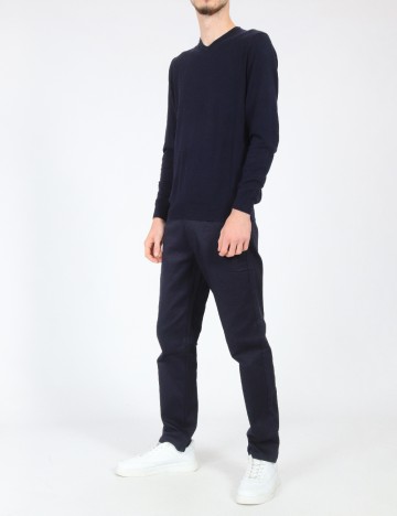 
						Pantaloni Zara, bleumarin