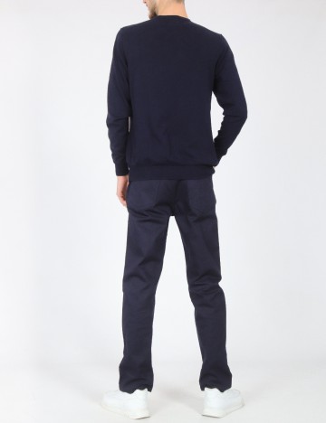 Pantaloni Zara, bleumarin