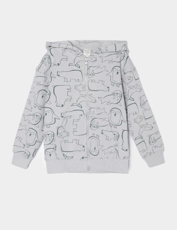 
						Hanorac Cool Club, gri