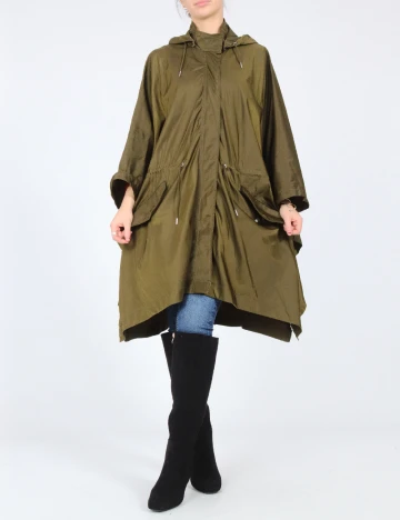 Pelerina de ploaie Zara, verde Verde