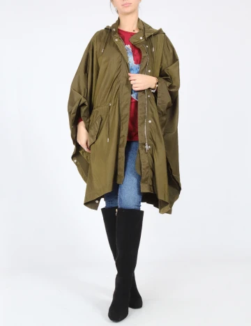 Pelerina de ploaie Zara, verde Verde