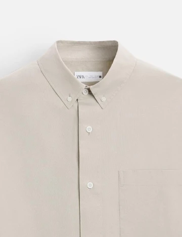 Camasa Zara, bej Crem