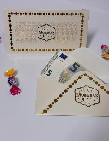 Set plicuri 10 bucati AVEC, crem