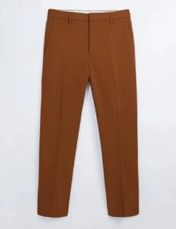 Pantaloni Zara, maro