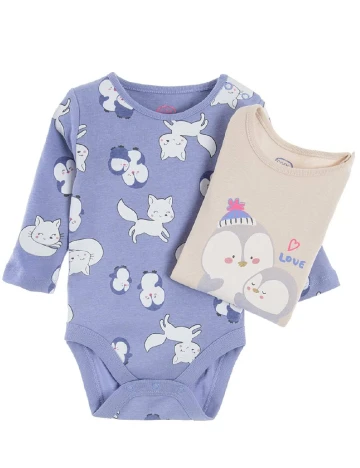 Set body 2 bucati Cool Club, mix culori