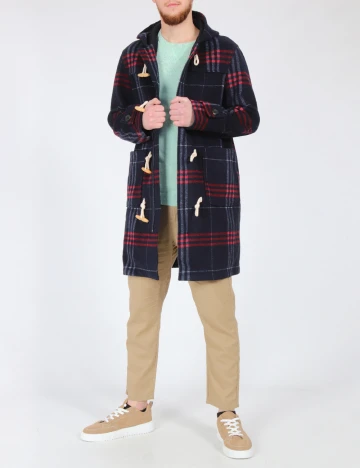 Palton oversize Zara, bleumarin Albastru