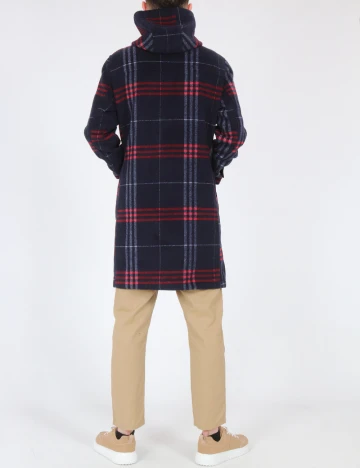 Palton oversize Zara, bleumarin Albastru