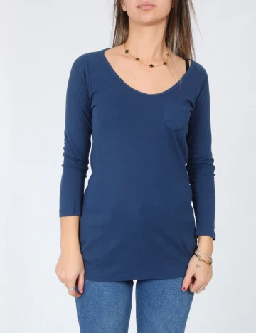 Bluza Zara, albastru Albastru