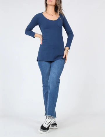 Bluza Zara, albastru Albastru