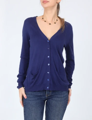 Cardigan Zara, albastru