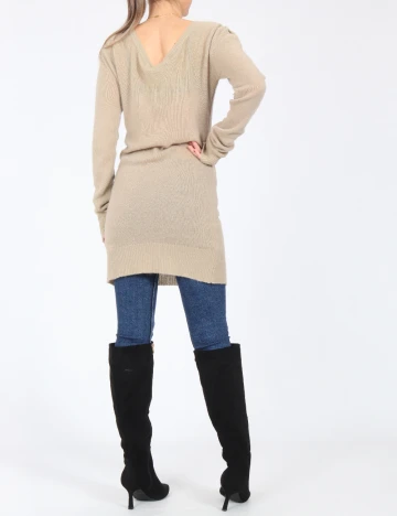 Pulover Zara, bej Crem