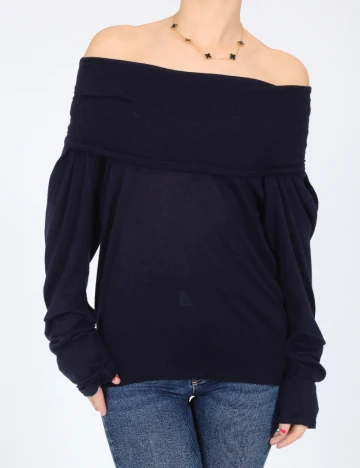 Bluza Zara, bleumarin Albastru