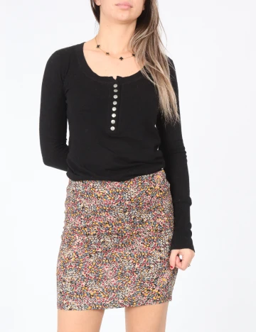 Fusta Bershka, floral print Floral print