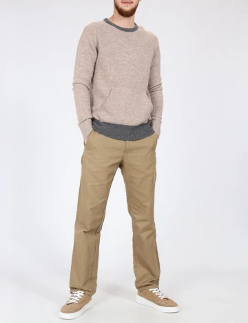 Pantaloni Zara, kaki