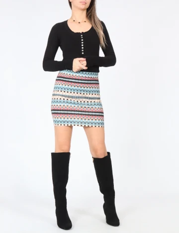 Fusta Bershka, mix culori Mix culori