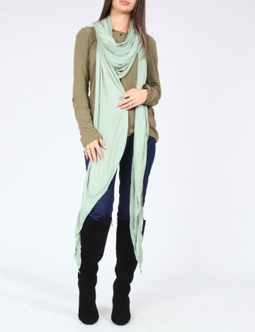 Esarfa Bershka, verde