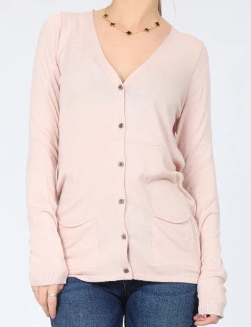 Cardigan Pull&Bear, roz pal Roz