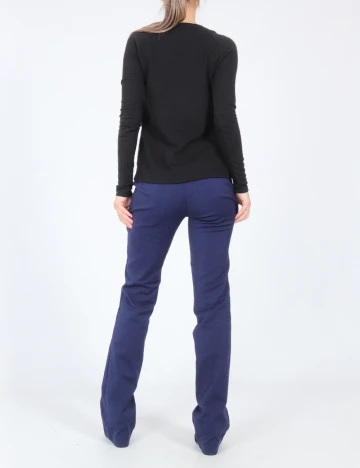 Bluza Zara, negru/albastru