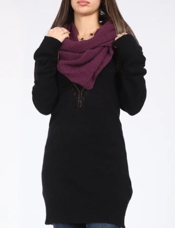 Fular Circular Bershka, mov