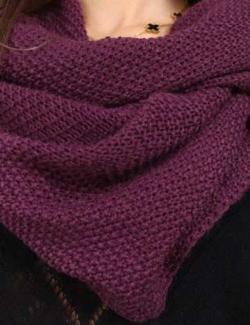 Fular Circular Bershka, mov