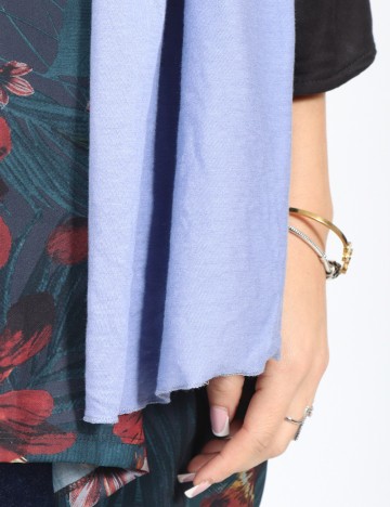 Esarfa Bershka, albastru