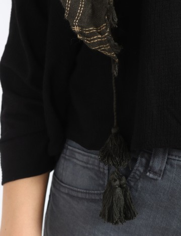 Esarfa Bershka, verde