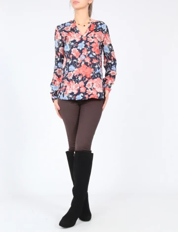 Bluza Zara, floral Floral print