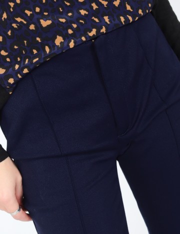 Pantaloni Zara, bleumarin