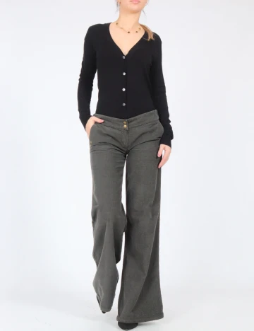 Pantaloni Bershka, verde Verde