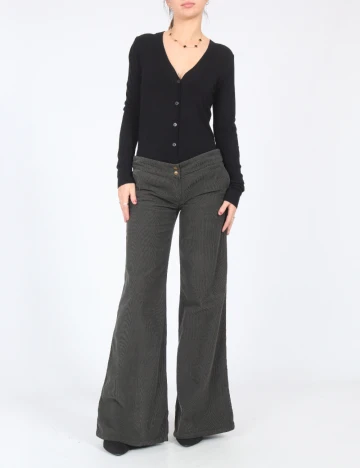 Pantaloni Bershka, verde Verde