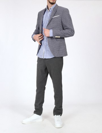 Sacou Zara, bleumarin