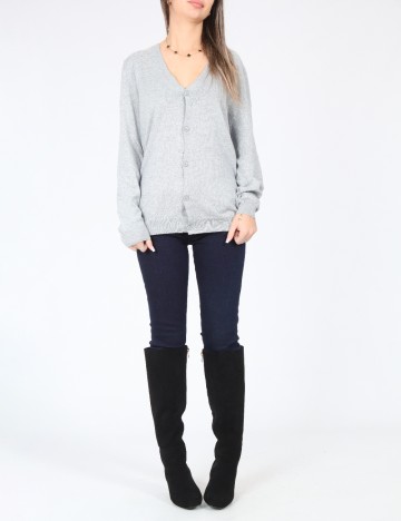 Cardigan Bershka, gri