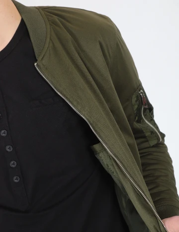 Geaca Zara, verde Verde