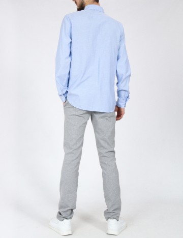 Camasa Bershka, albastru