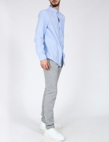 Camasa Bershka, albastru