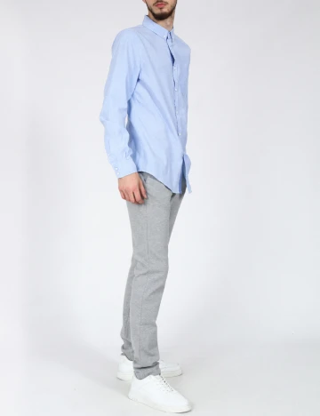 Camasa Bershka, albastru Albastru