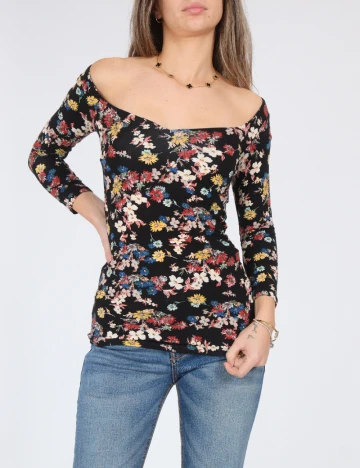 Bluza Bershka, floral print