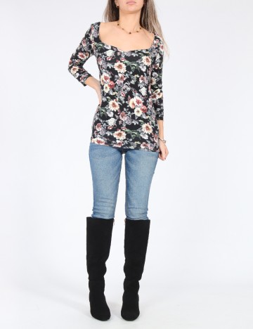Bluza Bershka, floral print