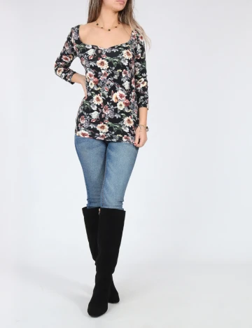 Bluza Bershka, floral print