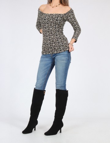 Bluza Bershka, negru