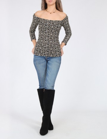 Bluza Bershka, negru