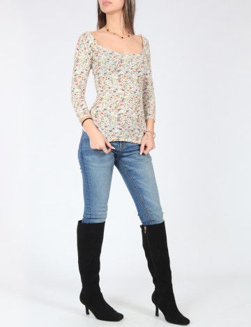 Bluza Bershka, floral print