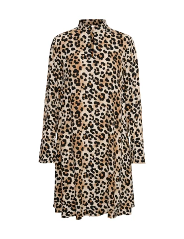 Rochie medie Culture, animal print