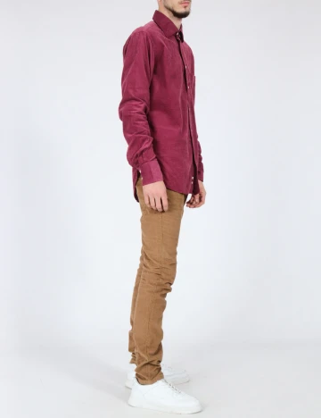 Pantaloni Zara, maro