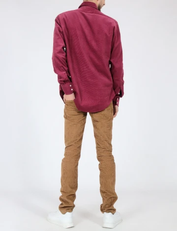 Pantaloni Zara, maro