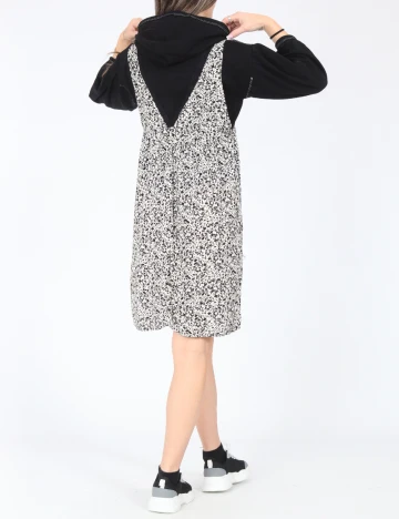 Set rochie si bluza Zara, alb/negru